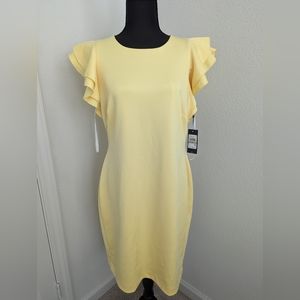 Tommy Hilfiger Yellow Dress Size 12